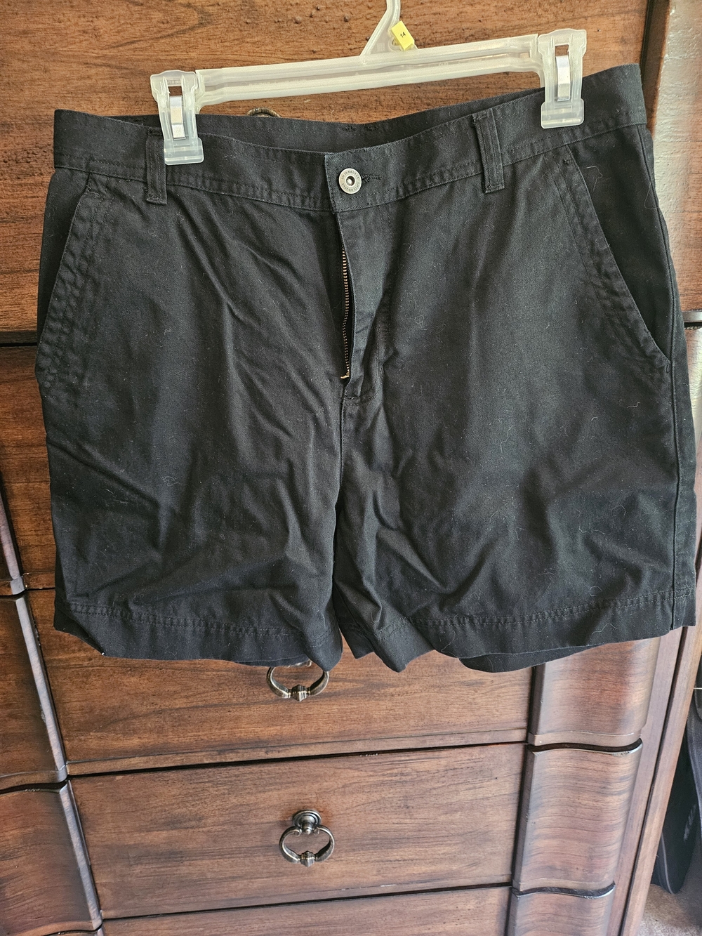 Liz Claiborne Black Wide Leg Shorts